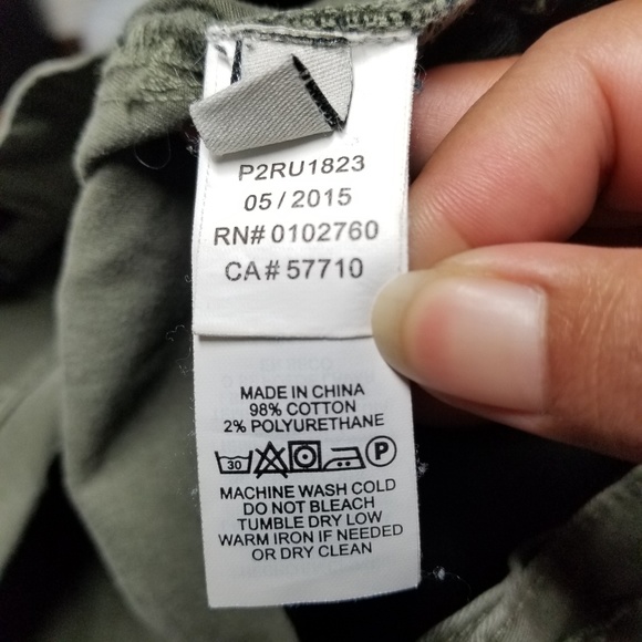 Jack Spade Pants Jack Spade Stonehill Slim Fit Olive Green Pants